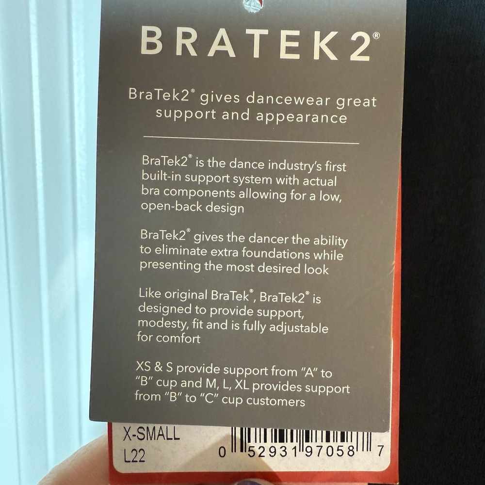Capezio Women's Camisole Leotard with Bratek Size XS NWT - Picture 7 of 14